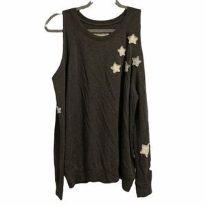 IDYLWIND Charcoal Star Shirt NWT